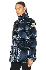 Moncler Herault Jacket in Navy, view 4, click to view large image.