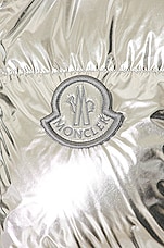 Moncler Blavet Vest in Silver, view 6, click to view large image.