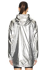 Moncler Jubba Jacket in Silver, view 5, click to view large image.