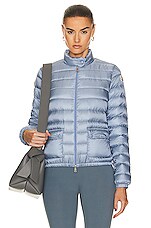Moncler Lans Jacket in Light Blue | FWRD