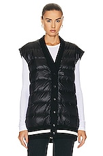 Moncler Vest in Black, view 2, click to view large image.