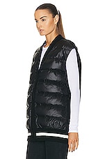 Moncler Vest in Black, view 4, click to view large image.