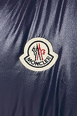 Moncler Narmada Jacket in Blue Navy, view 7, click to view large image.