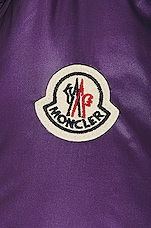 Moncler Meandre Jacket in Purple, view 7, click to view large image.