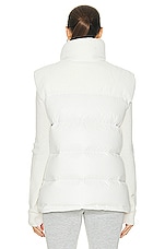 Moncler Lempa Vest in White, view 5, click to view large image.