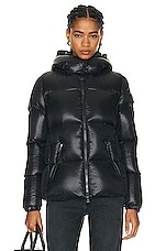 Moncler Fourmine Jacket in Black, view 2, click to view large image.