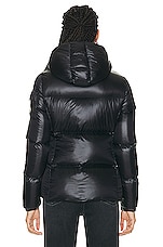 Moncler Fourmine Jacket in Black, view 4, click to view large image.