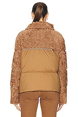 Moncler Segura Jacket in Camel, view 5, click to view large image.