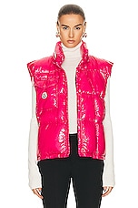 Moncler Karakorum Pop Jacket in Pink, view 3, click to view large image.