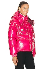 Moncler Karakorum Pop Jacket in Pink, view 4, click to view large image.