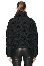 Moncler Merle Jacket in Black, view 5, click to view large image.