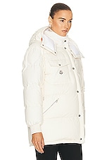 Moncler Expedition 1954 Jacket in White, view 3, click to view large image.