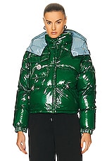 Moncler Karakorum Pop Jacket in Green, view 2, click to view large image.