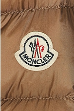 Moncler Vidourle Jacket in Brown, view 7, click to view large image.
