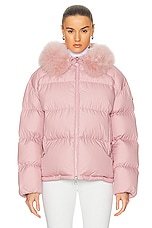 Moncler Mino Jacket in Pink, view 2, click to view large image.