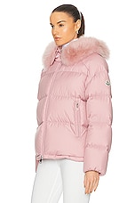 Moncler Mino Jacket in Pink, view 4, click to view large image.