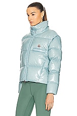 Moncler Almo Jacket in Blue, view 5, click to view large image.