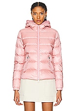 Moncler Gles Jacket in Pink, view 2, click to view large image.