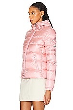 Moncler Gles Jacket in Pink, view 4, click to view large image.