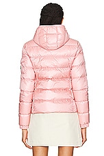 Moncler Gles Jacket in Pink, view 5, click to view large image.