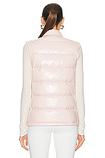 Moncler Alcibia Vest in Pink, view 5, click to view large image.
