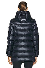 Moncler Glements Short Parka in Black, view 5, click to view large image.