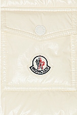Moncler Andro Jacket in Light Yellow, view 8, click to view large image.