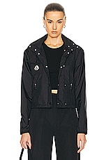 Moncler Lico Jacket in Black, view 1, click to view large image.
