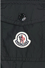 Moncler Lico Jacket in Black, view 8, click to view large image.