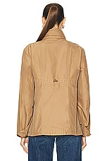 Moncler Ilo Field Jacket in Cocoa Cream, view 5, click to view large image.
