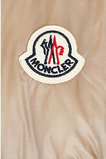 Moncler Nai Vest in Faded Beige, view 6, click to view large image.