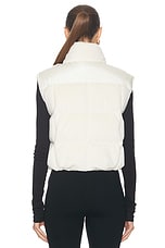 Moncler Arques Vest in White, view 5, click to view large image.