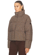 Moncler Seboune Jacket in Beige, view 4, click to view large image.