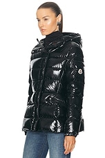 Moncler Barante Jacket in Black, view 4, click to view large image.