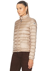 Moncler Lans Jacket in Faded Beige, view 4, click to view large image.