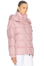 Moncler Maya 70 Jacket in Open Pink, view 3, click to view large image.