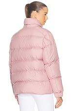 Moncler Maya 70 Jacket in Open Pink, view 6, click to view large image.