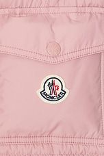 Moncler Maya 70 Jacket in Open Pink, view 8, click to view large image.