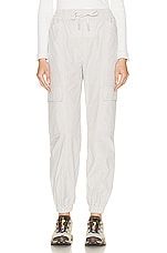 Moncler Cargo Trouser in Grey, view 1, click to view large image.