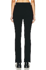 Moncler Knit Pant in Black, view 4, click to view large image.