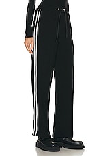 Moncler Drawstring Pant in Black, view 3, click to view large image.