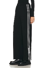 Moncler Drawstring Pant in Black, view 4, click to view large image.