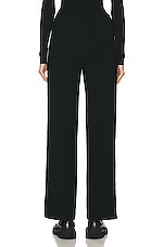 Moncler Drawstring Pant in Black, view 5, click to view large image.