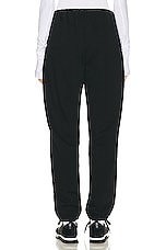 Moncler Cotton Fleece Pant in Black, view 4, click to view large image.