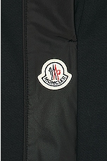 Moncler Cotton Fleece Pant in Black, view 6, click to view large image.