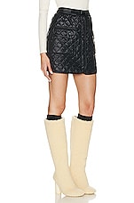 Moncler Mini Skirt in Black, view 2, click to view large image.