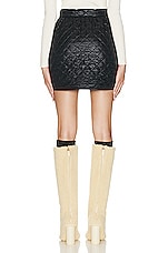 Moncler Mini Skirt in Black, view 4, click to view large image.