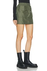 Moncler Skirt in Russian Olive, view 2, click to view large image.