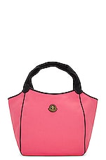 Moncler Nalani Tote Bag in Pink, view 1, click to view large image.