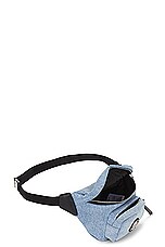 Moncler Felicie Belt Bag in Light Blue, view 6, click to view large image.